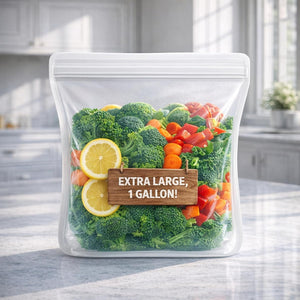 XXL Silicone Bags, Set of 2