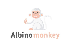 Picture Represent Albino monkey