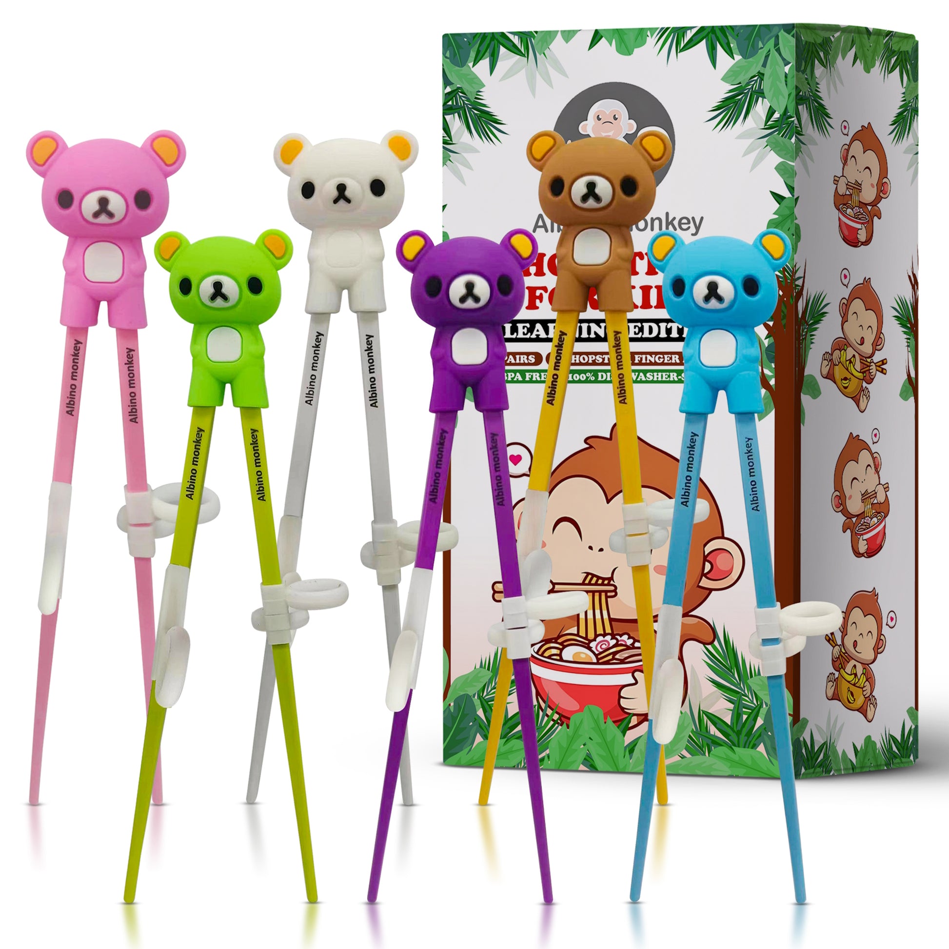 Albino Monkey Kids Chopsticks