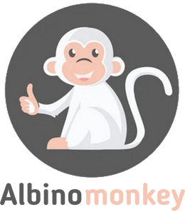 Albino monkey